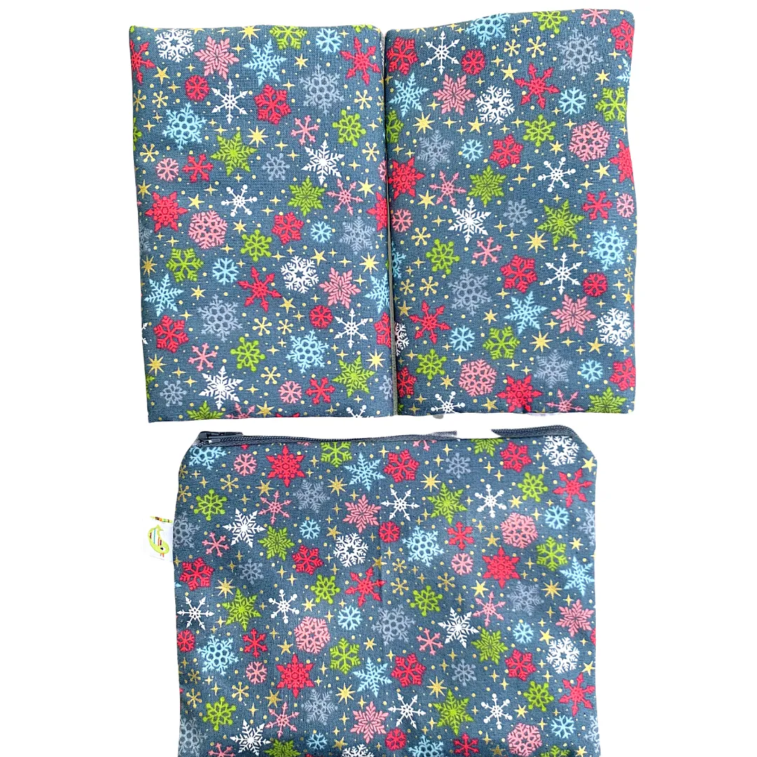 Holiday Drool Pad/Pouch Bundles