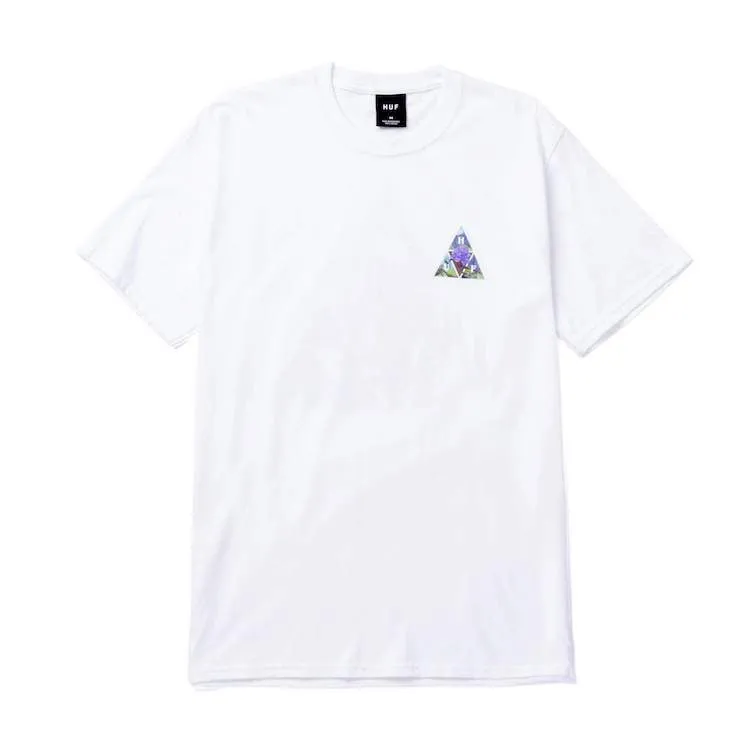 HUF New Dawn Triple Triangle S/S T-Shirt White
