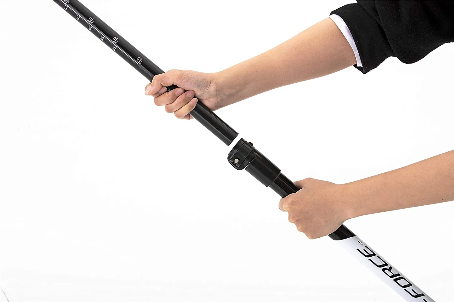 Hydro-Force Fibreglass Stand Up Paddleboard SUP Paddle, Black, 85 Inch