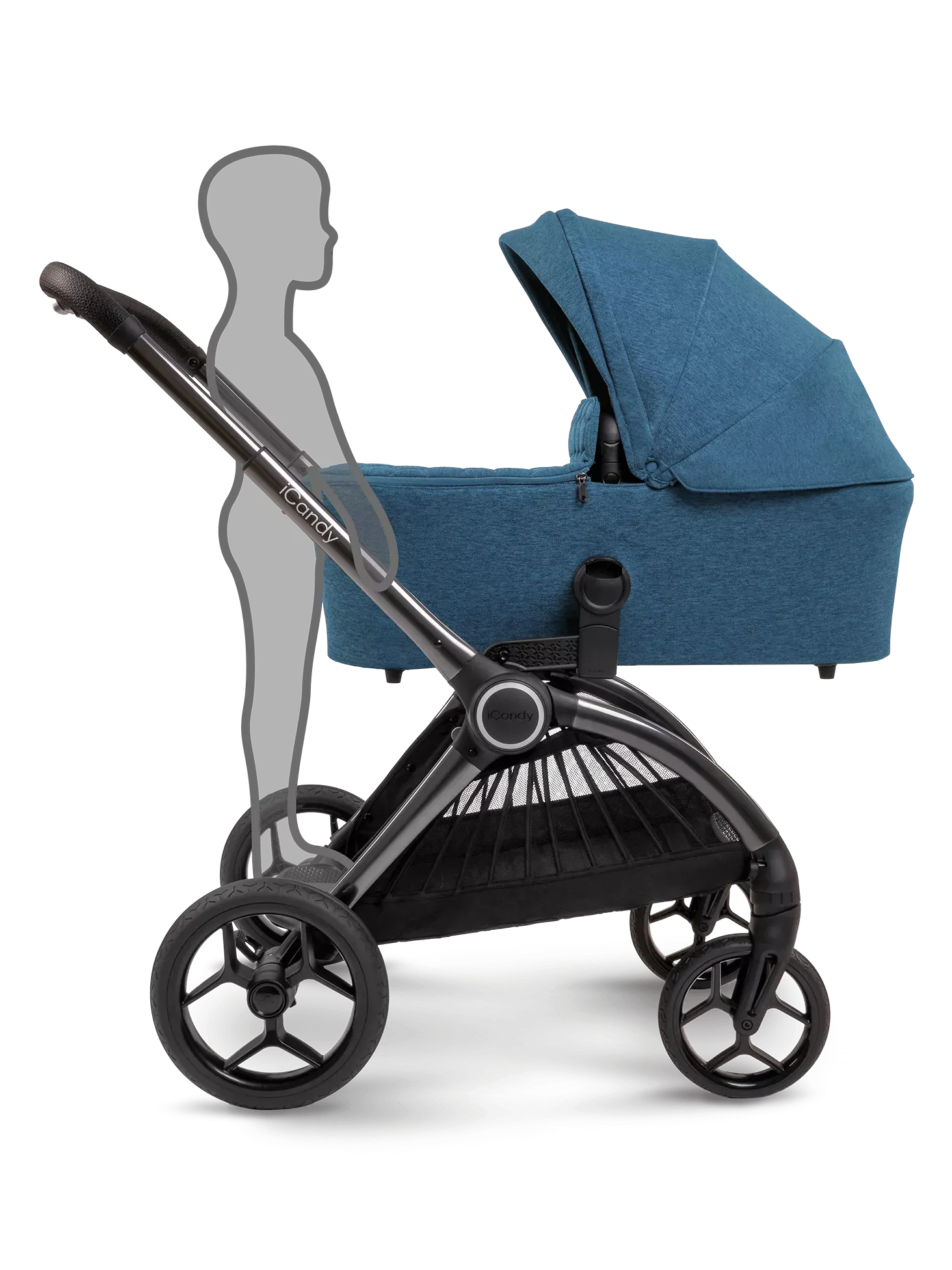 iCandy Core Complete Bundle with Cocoon Car Seat & Base - Atlantis Blue - In store only