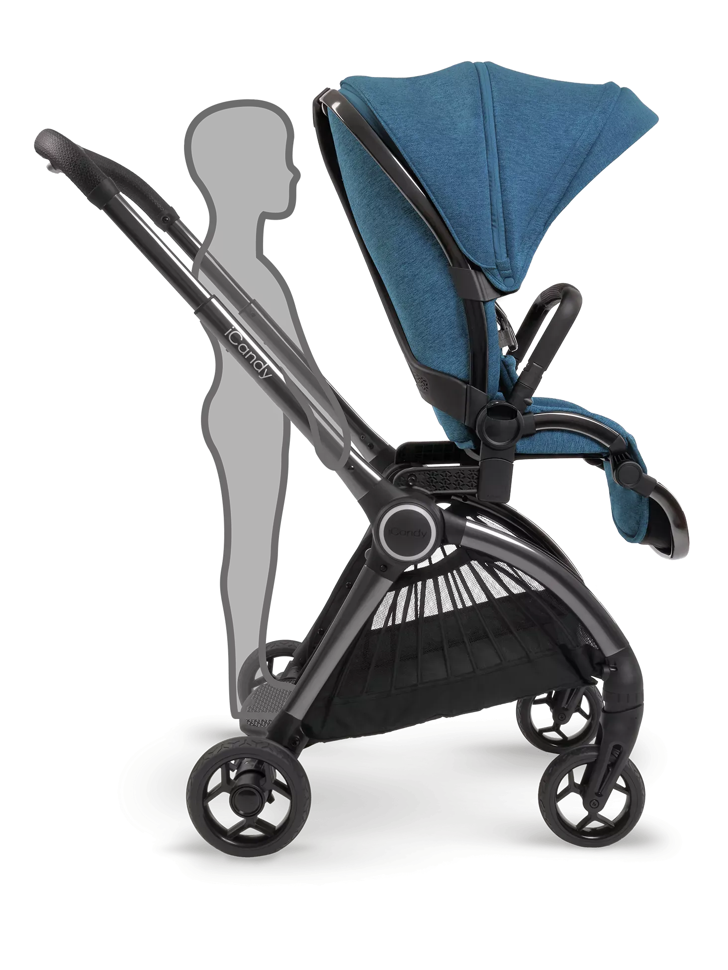 iCandy Core Complete Bundle with Cocoon Car Seat & Base - Atlantis Blue - In store only