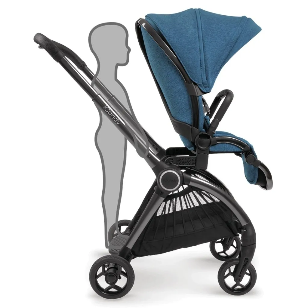 ICANDY Core Pushchair and Carrycot Combination - Phantom (Atlantis blue)