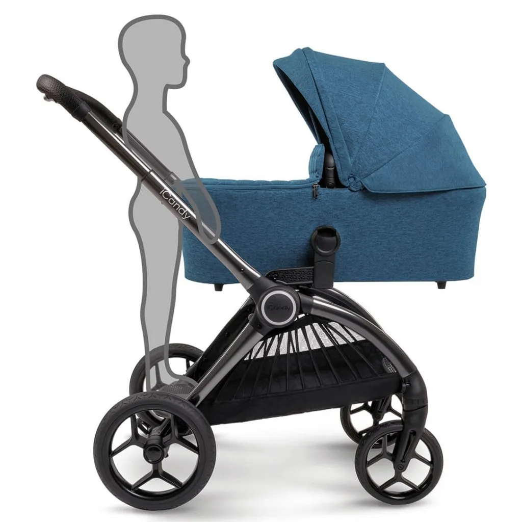 ICANDY Core Pushchair and Carrycot Combination - Phantom (Atlantis blue)