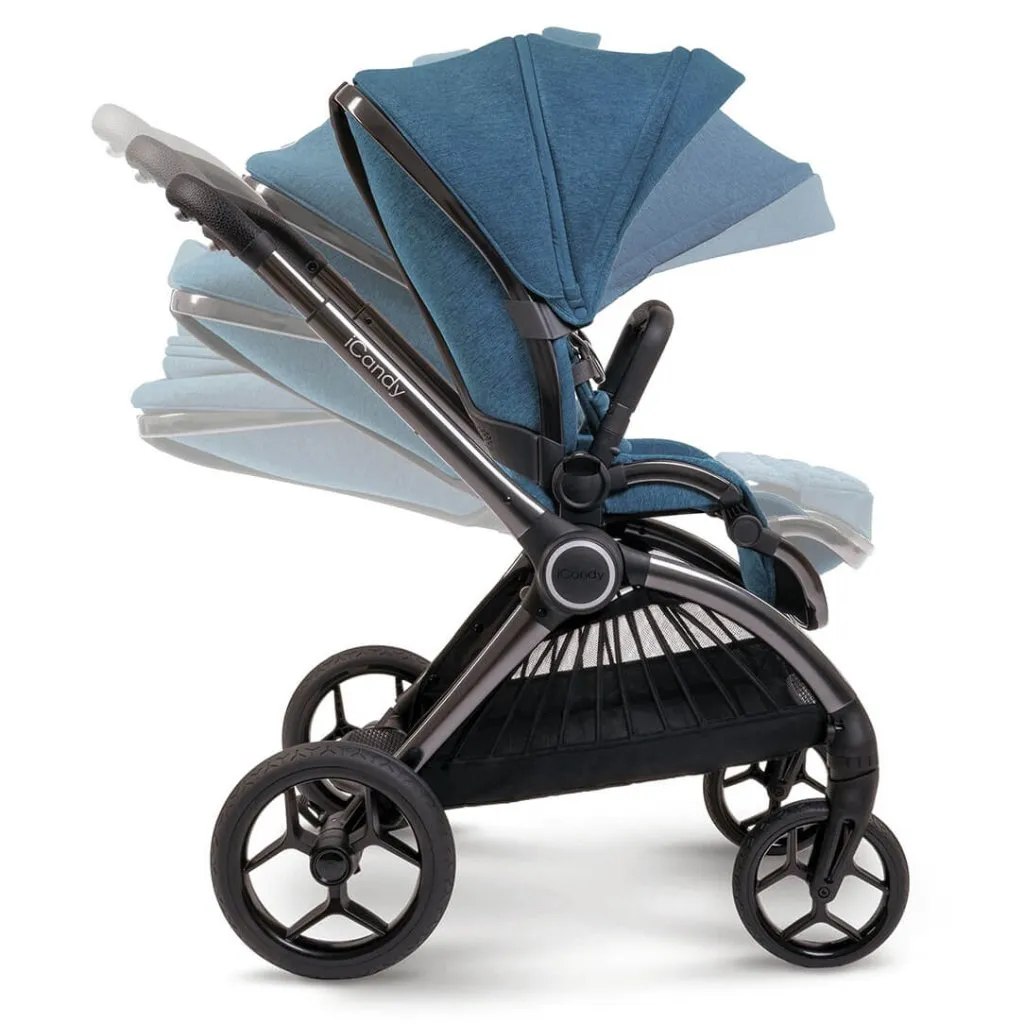 ICANDY Core Pushchair and Carrycot Combination - Phantom (Atlantis blue)