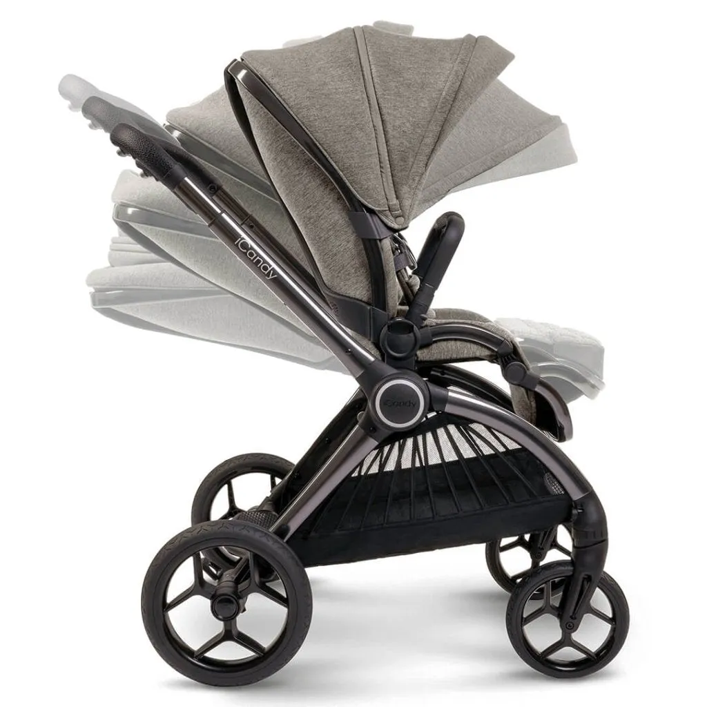 ICANDY Core Pushchair and Carrycot Combination - Phantom (Light moss)