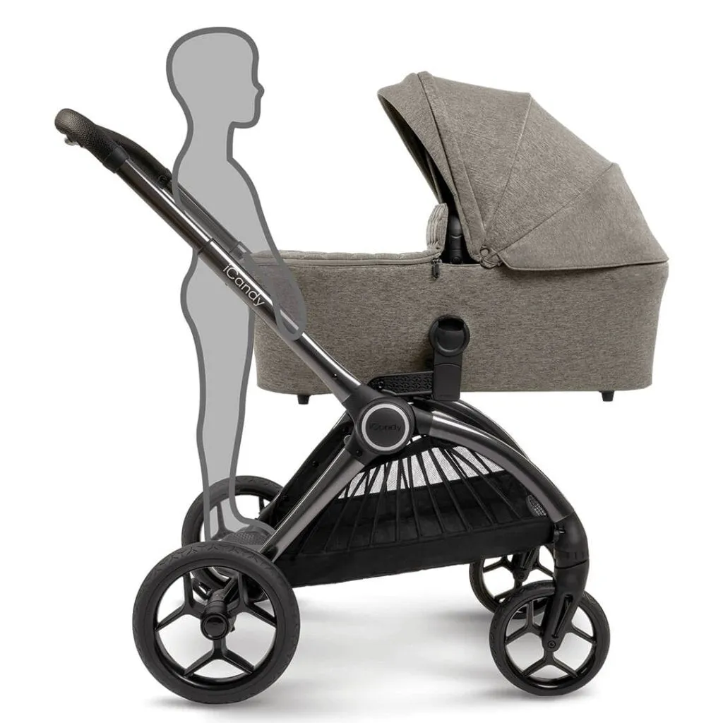 ICANDY Core Pushchair and Carrycot Combination - Phantom (Light moss)