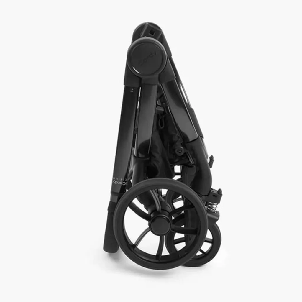 ICANDY Peach 7 Designer Collection Cerium Complete Bundle with COCOON Car Seat and Base - Black