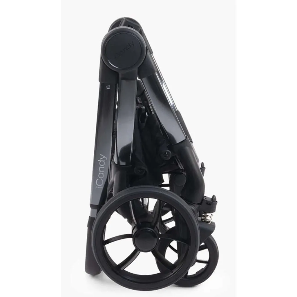 ICANDY Peach 7 Double Pushchair and Carrycot Combo Set - Cobalt
