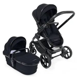 ICANDY Peach 7 Pushchair and Carrycot Combo Set - Black Edition