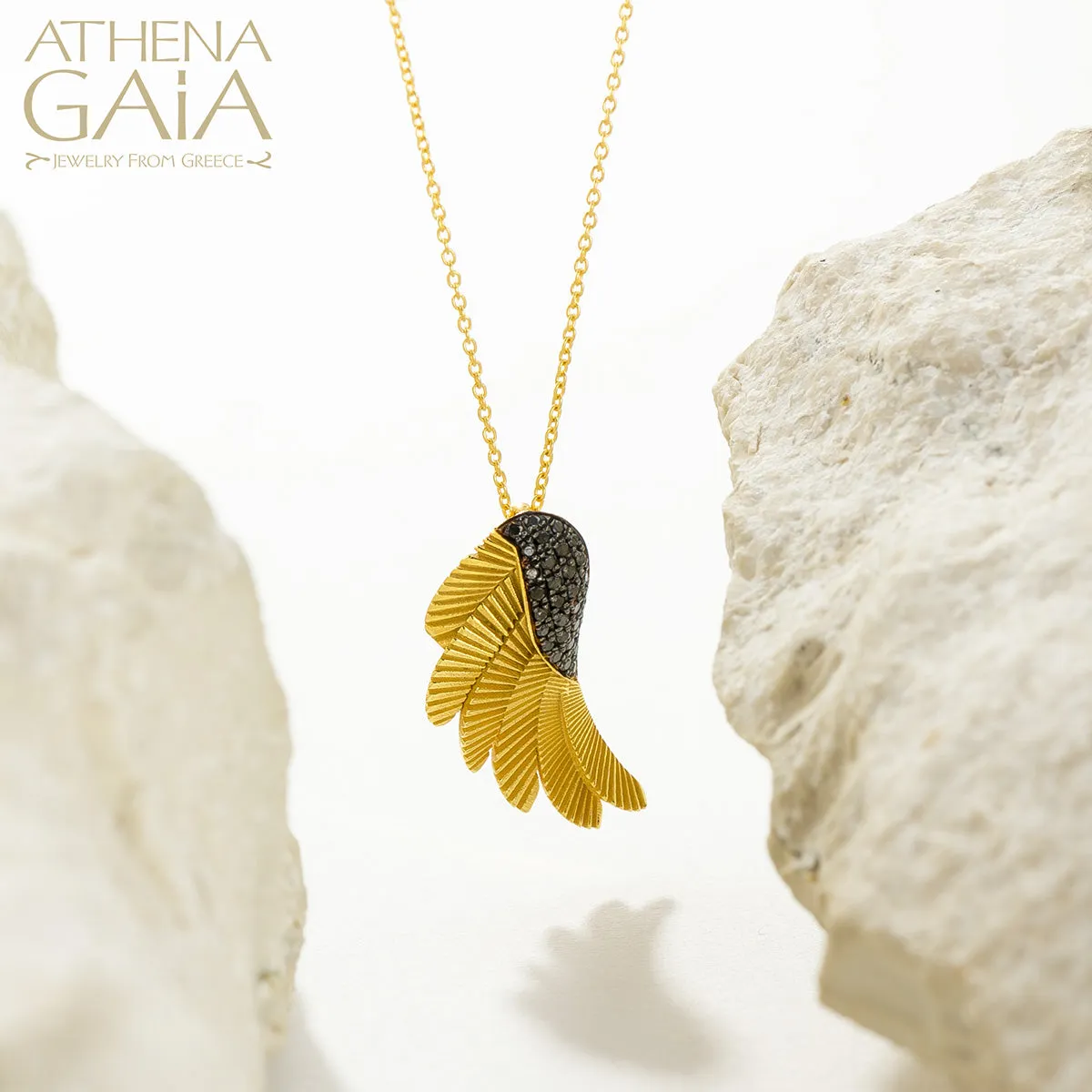 Icarus Wing Necklace (Medium)