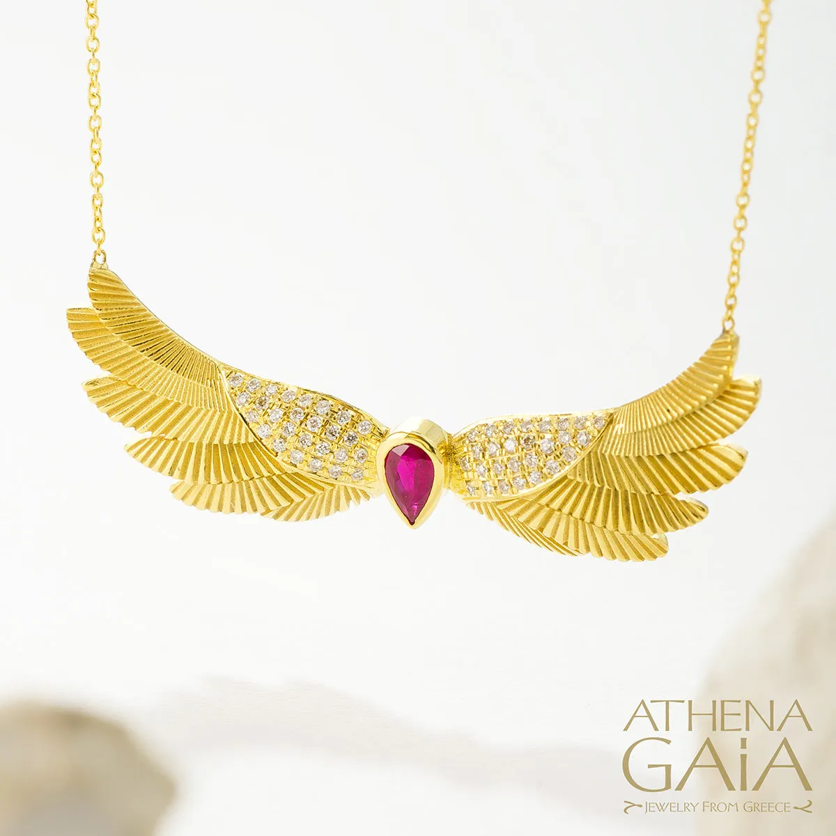 Icarus Wings Necklace (Large)