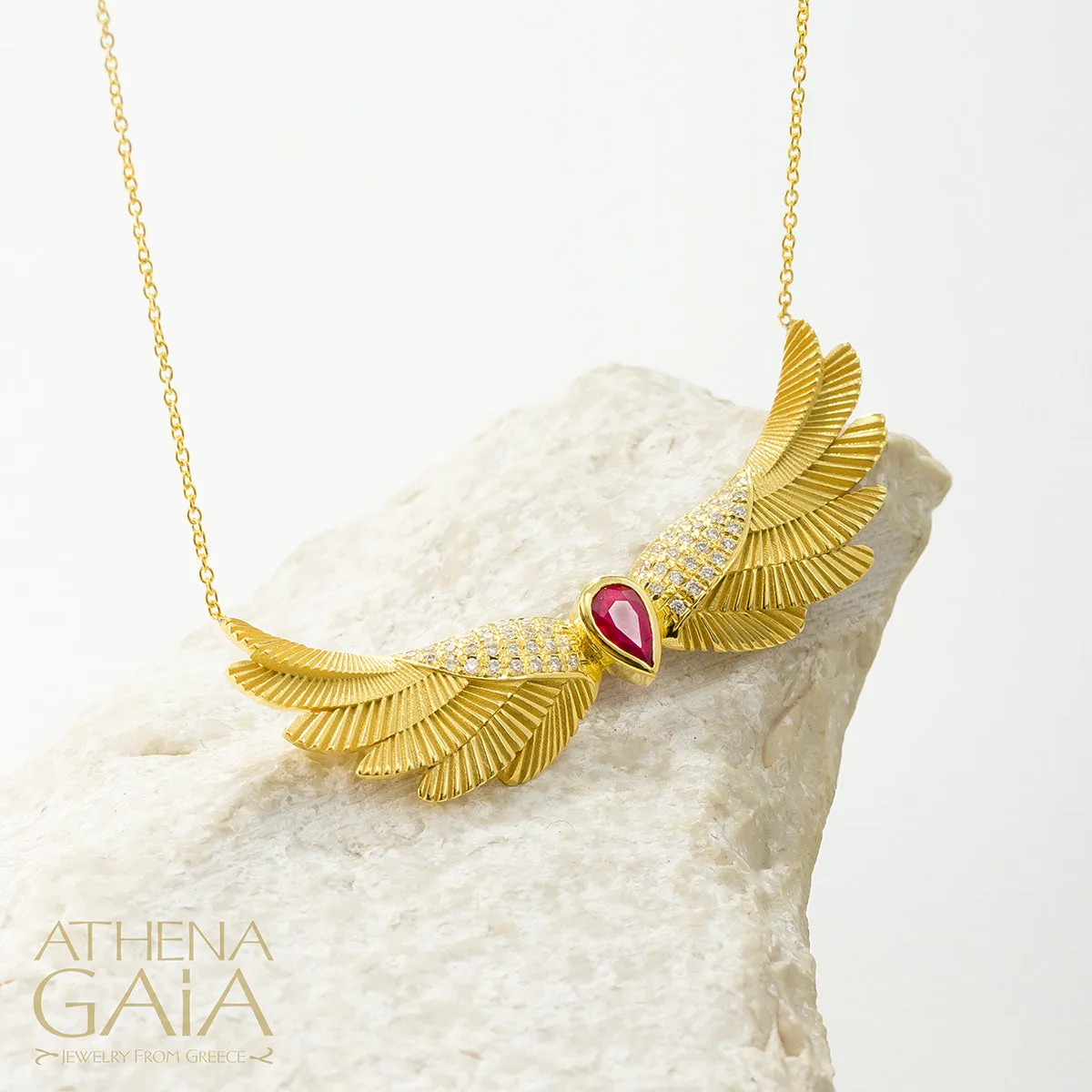 Icarus Wings Necklace (Large)