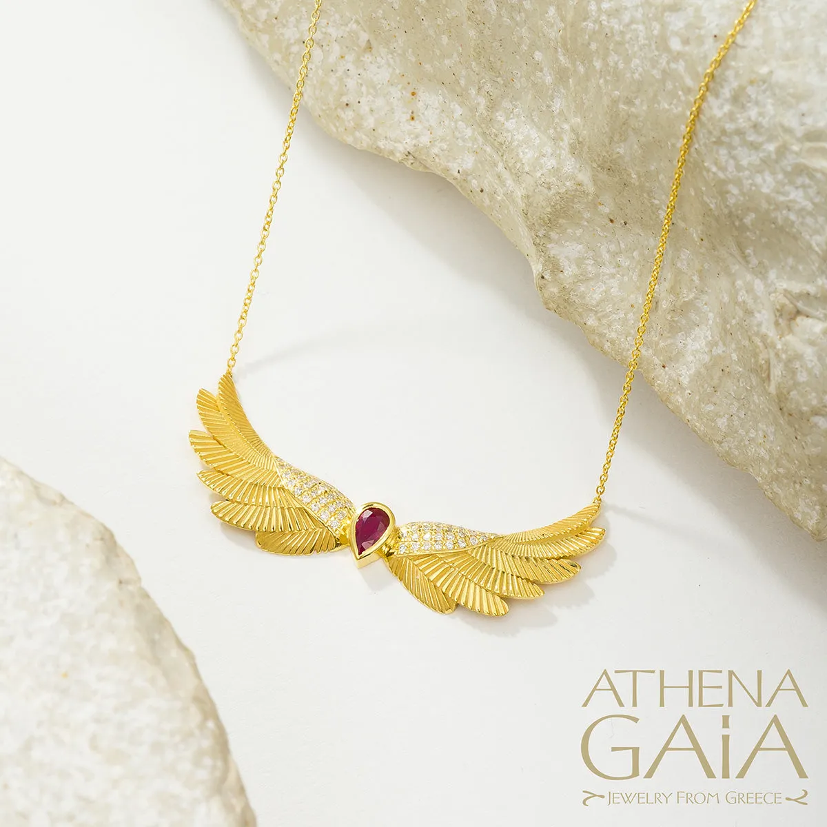 Icarus Wings Necklace (Large)