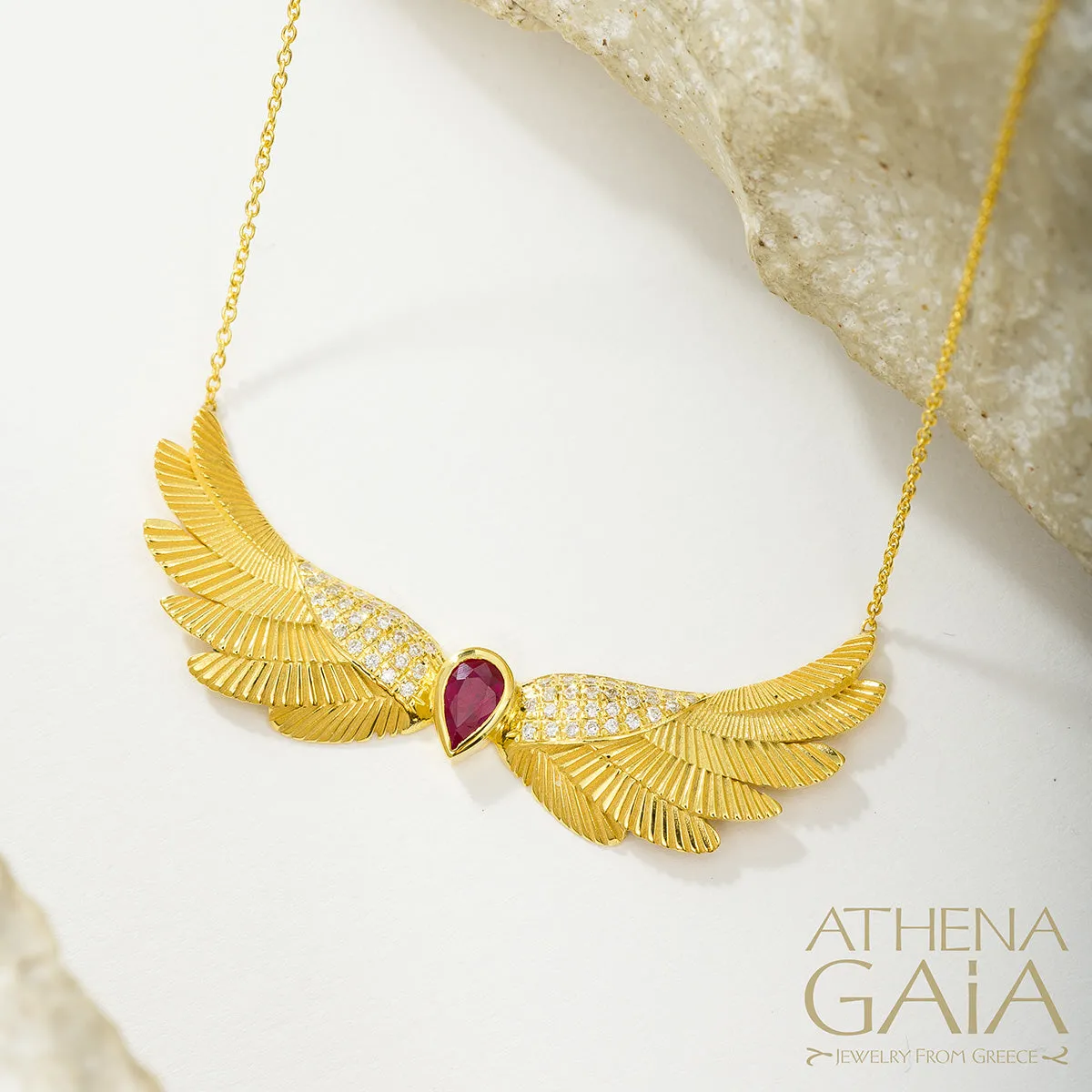 Icarus Wings Necklace (Large)
