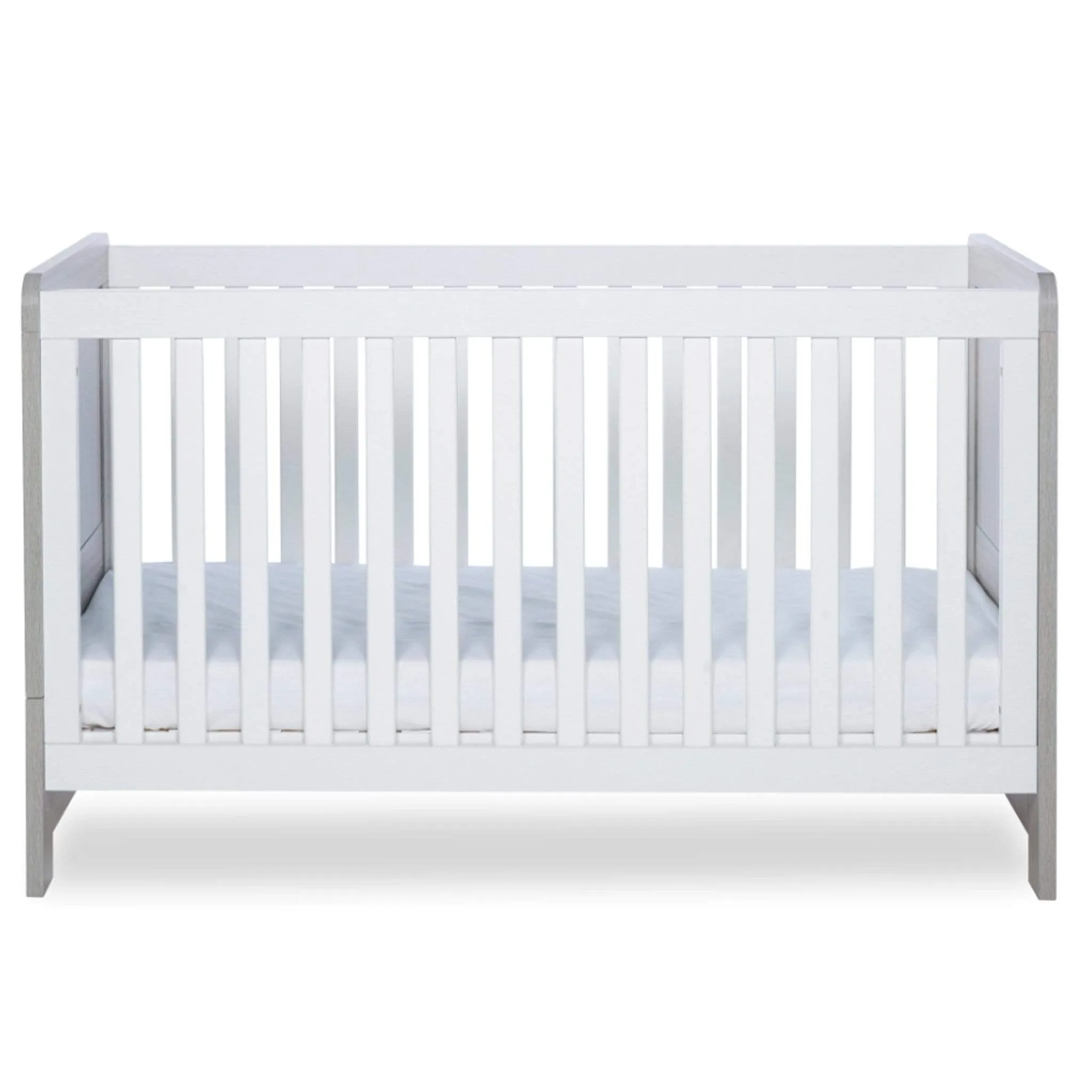 Ickle Bubba Pembrey Cotbed Ash Grey & White