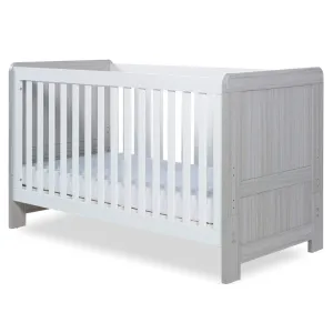 Ickle Bubba Pembrey Cotbed Ash Grey & White