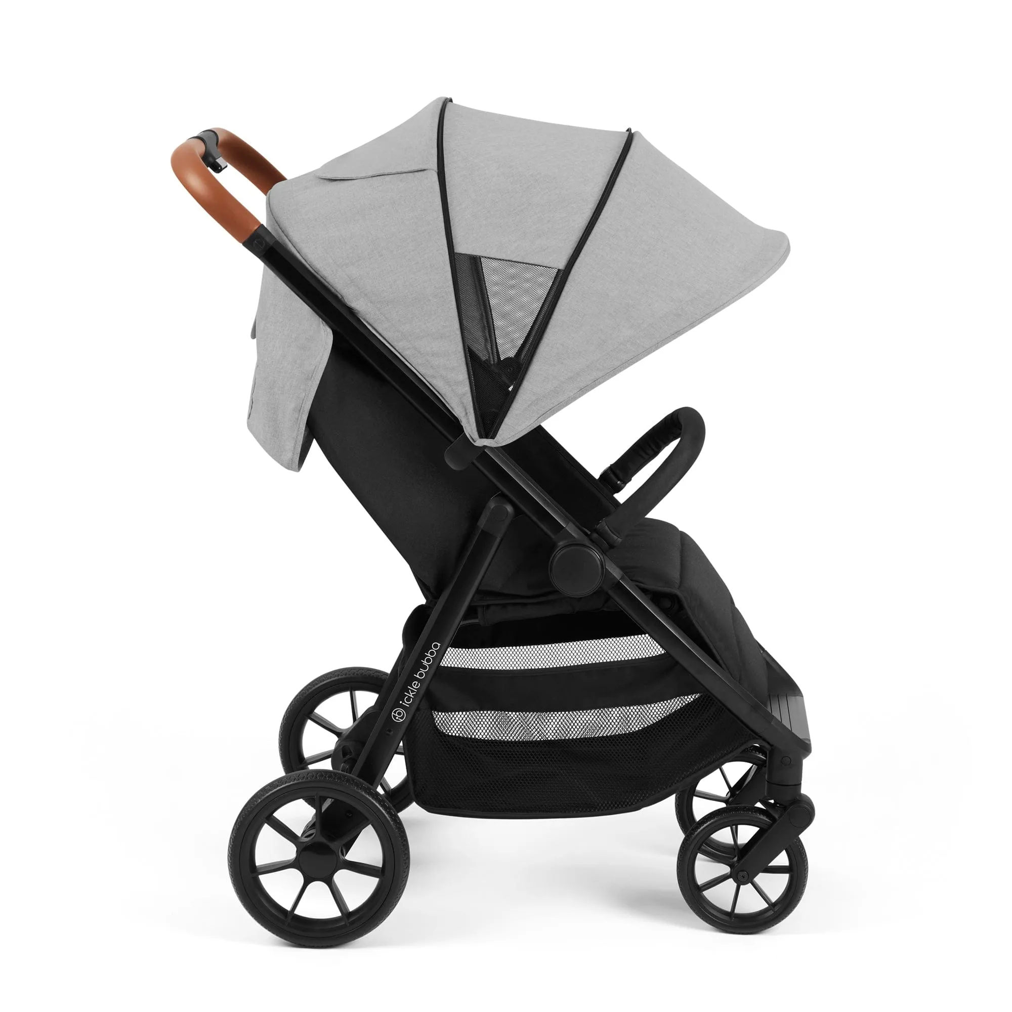 Ickle Bubba Stomp Stride Stroller in Pearl Grey
