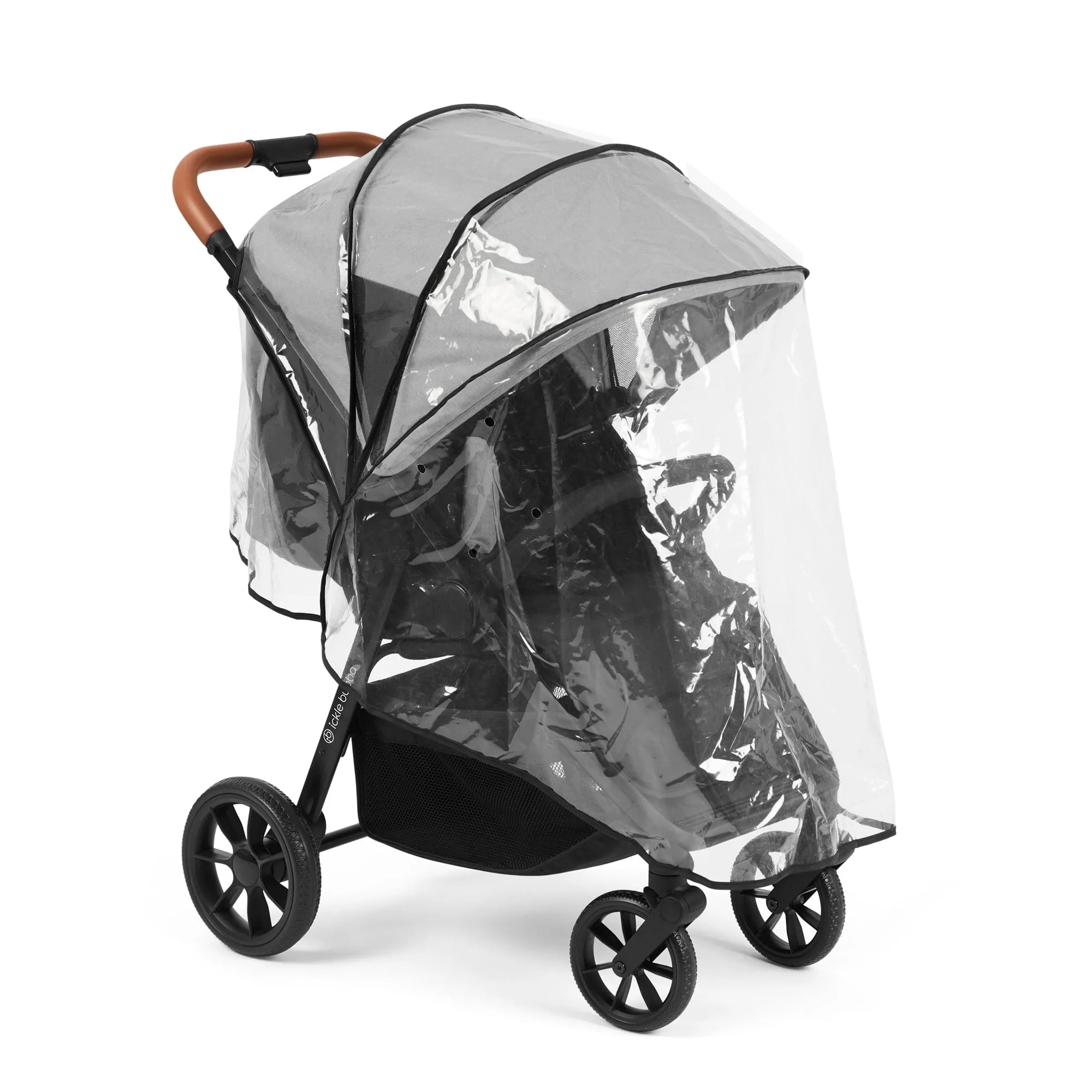 Ickle Bubba Stomp Stride Stroller in Pearl Grey