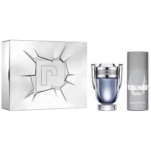 Invictus by Paco Rabanne for Men 3.4 oz EDT 2 PC Gift Set