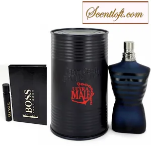 Jean Paul Gaultier JPG Ultra Male EDT Intense 125ml   a Free Mini spray *