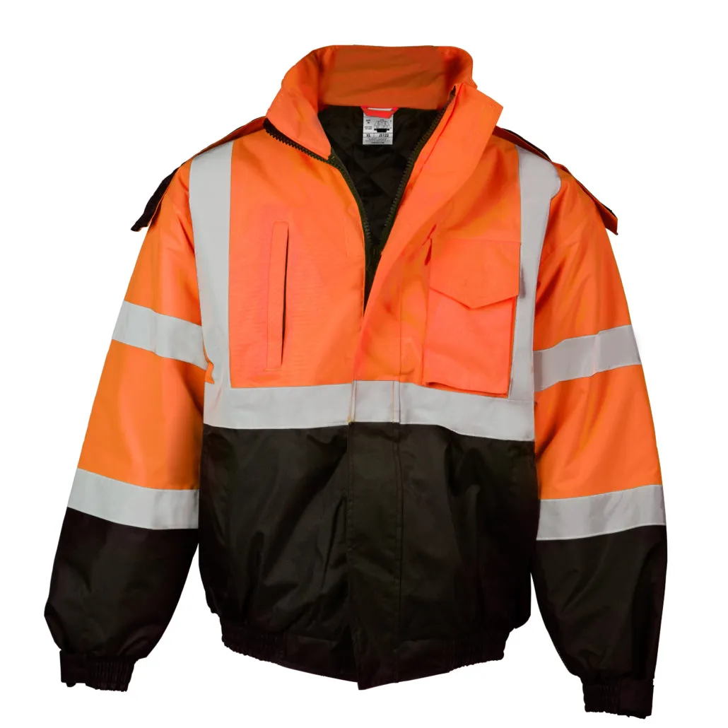 Kishigo Economy Bomber Jacket, Type R Class 3