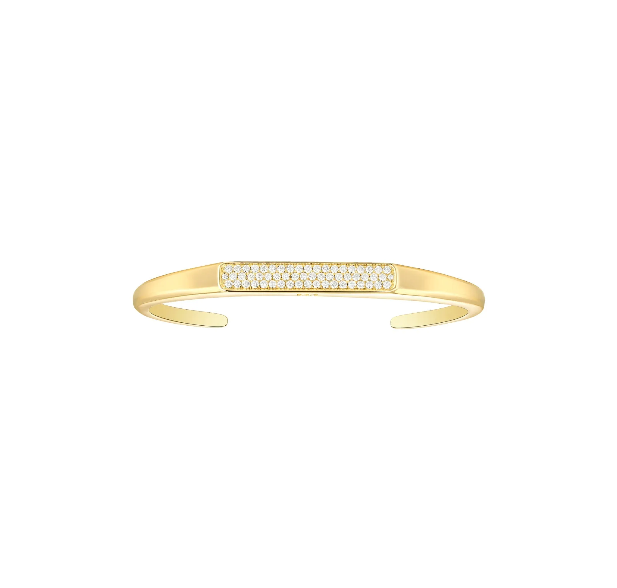 Lab Grown Diamond 0.93ct Men's bangle <br> BA-02008WHT