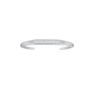 Lab Grown Diamond 0.93ct Men's bangle <br> BA-02008WHT