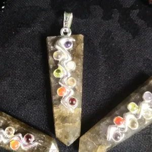 Labradorite Chakra Snake