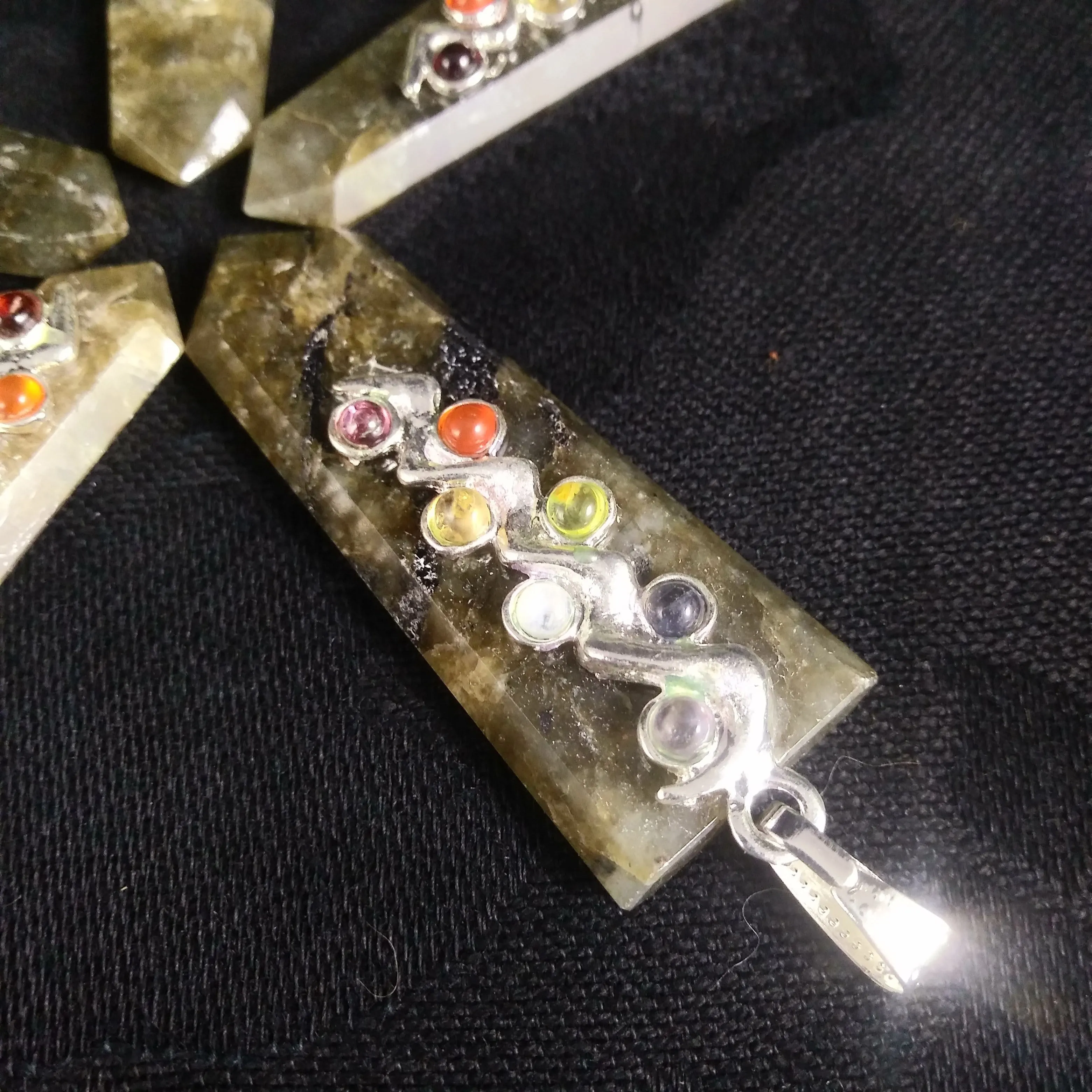 Labradorite Chakra Snake
