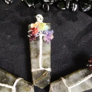 Labradorite Chakra Tree