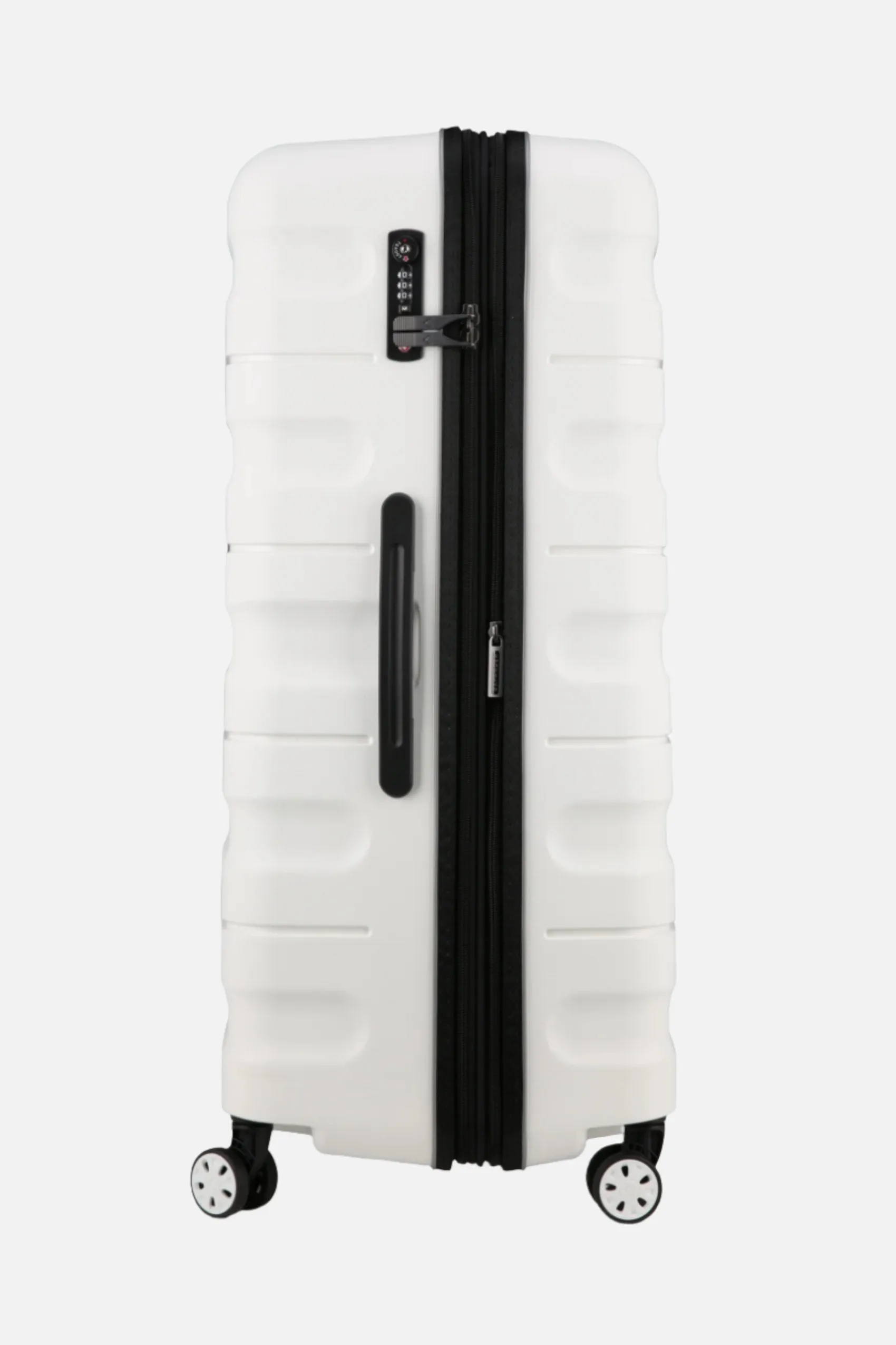 Large Suitcase in White - Lincoln