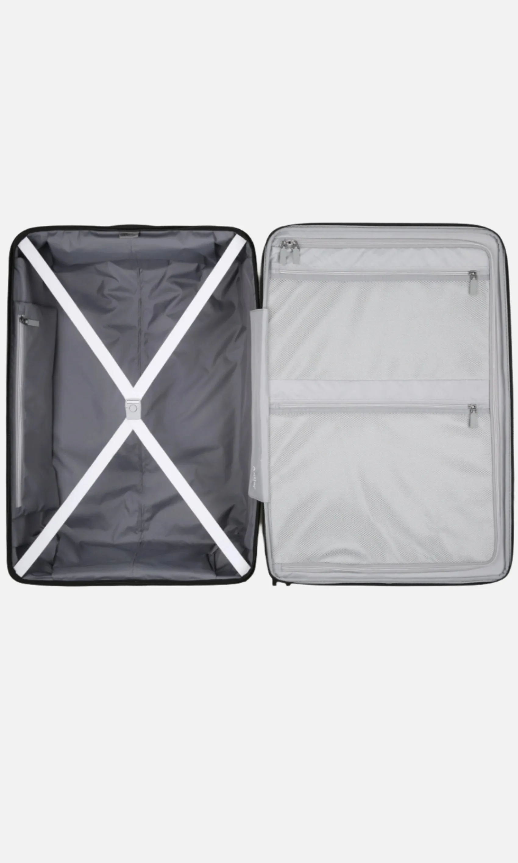Large Suitcase in White - Lincoln