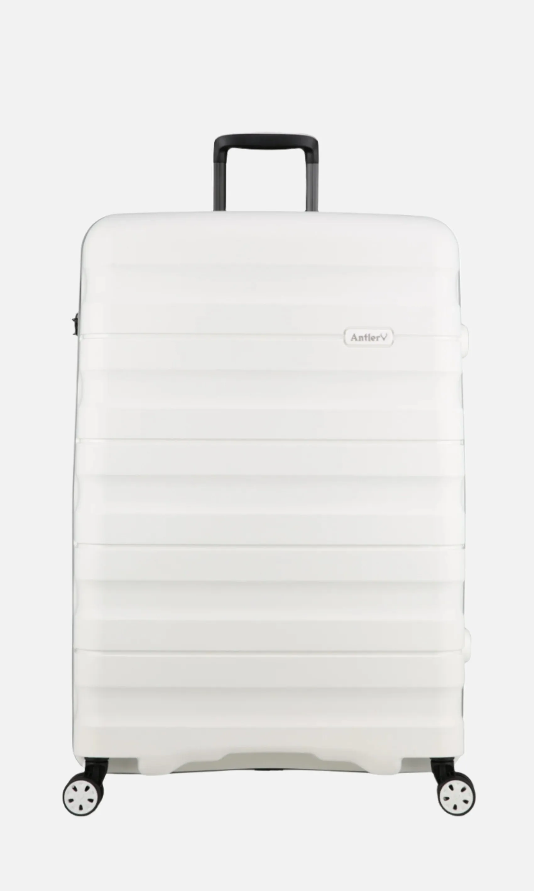 Large Suitcase in White - Lincoln