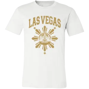 Las Vegas with Sun and Stars Unisex Jersey T-Shirt