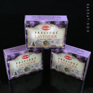 Lavender Cone Incense by HEM 10 Pack