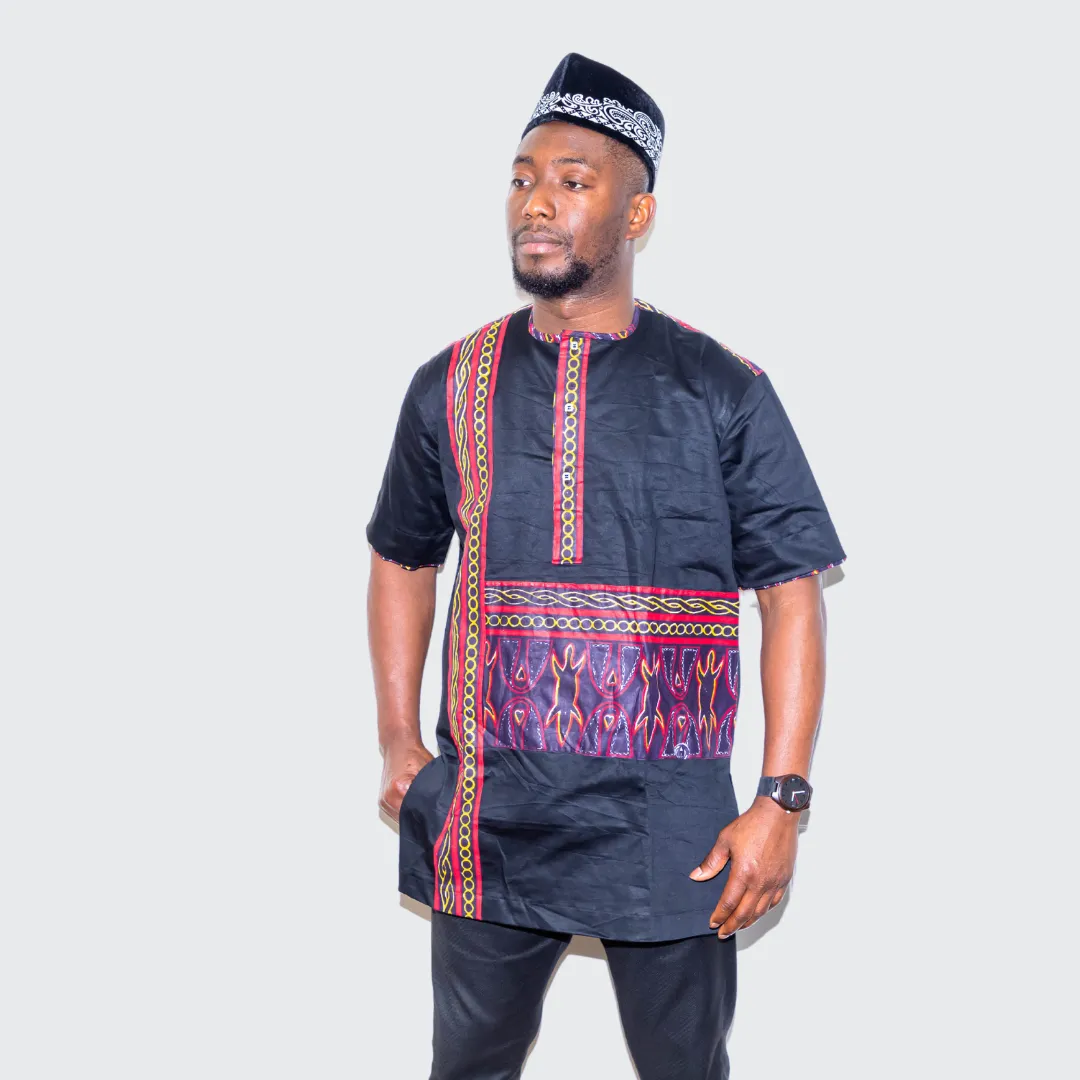 LE TOGHU Short Sleeve Men Shirt
