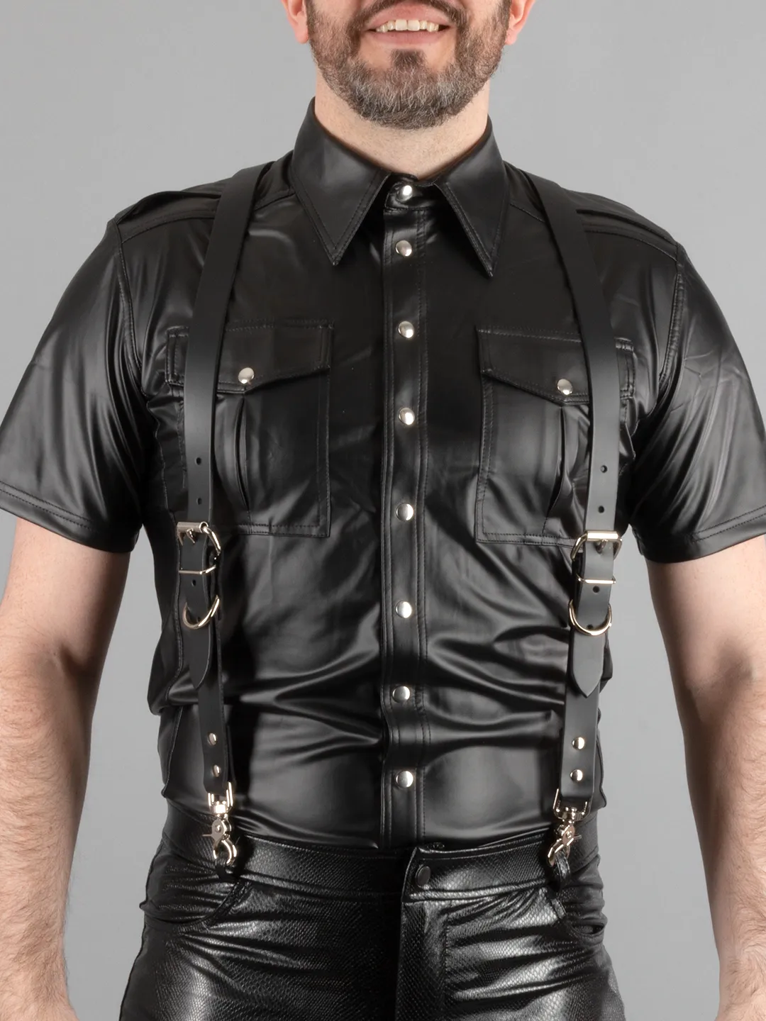 Leather Suspenders