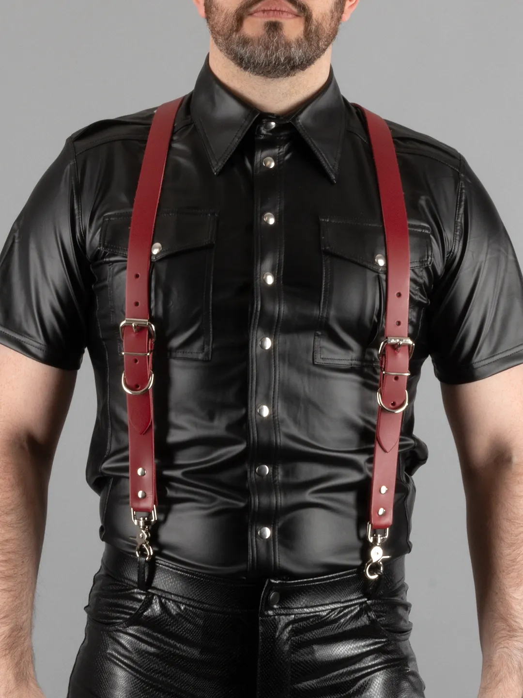 Leather Suspenders
