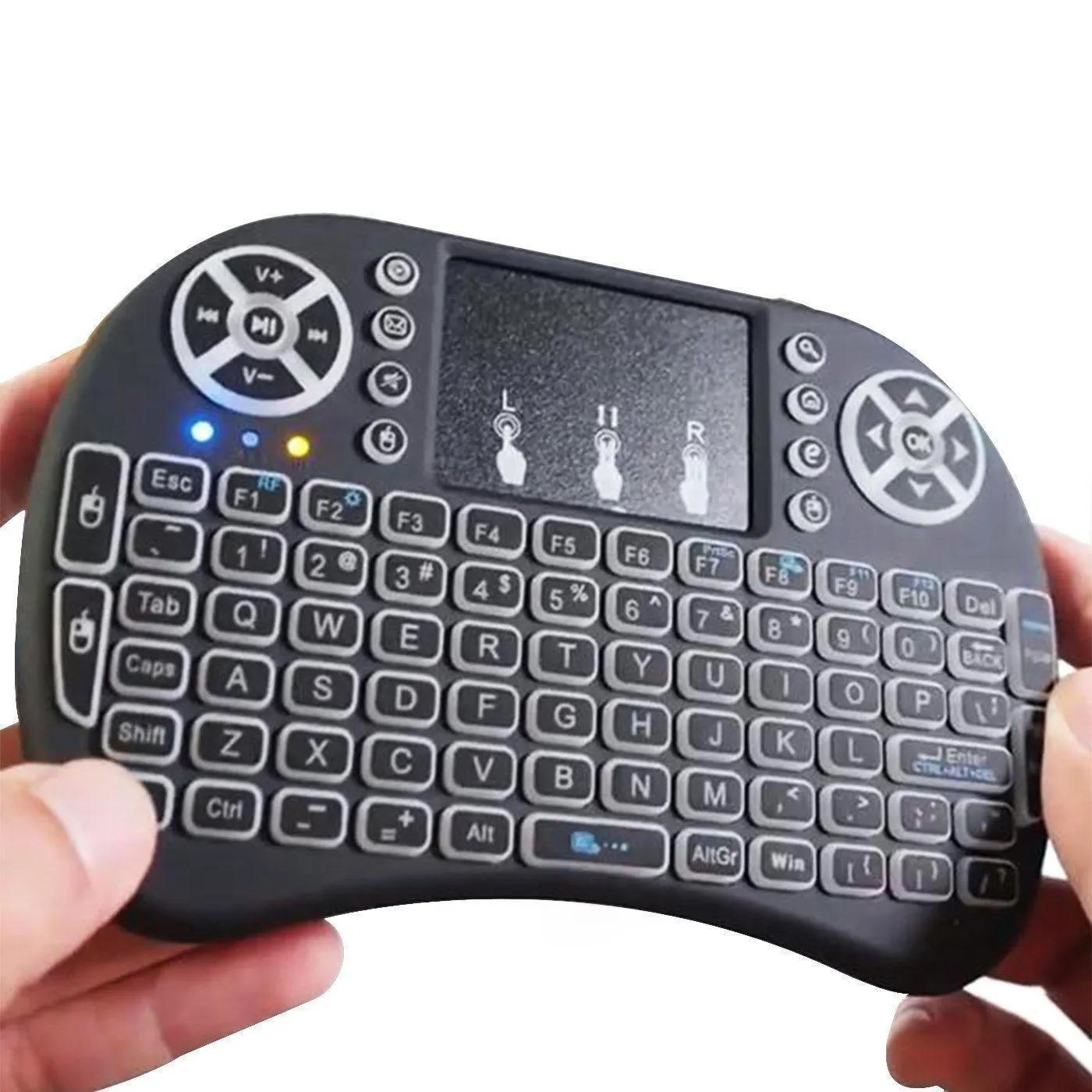 LED Backlit Wireless Mini Keyboard