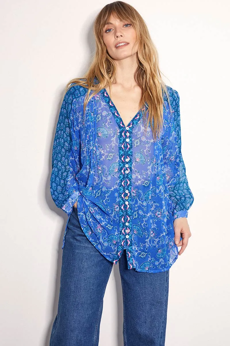Leona Floral Print Top