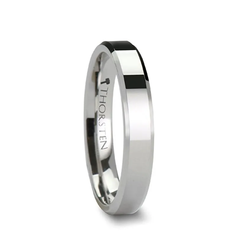 LINCOLN | Tungsten Ring White
