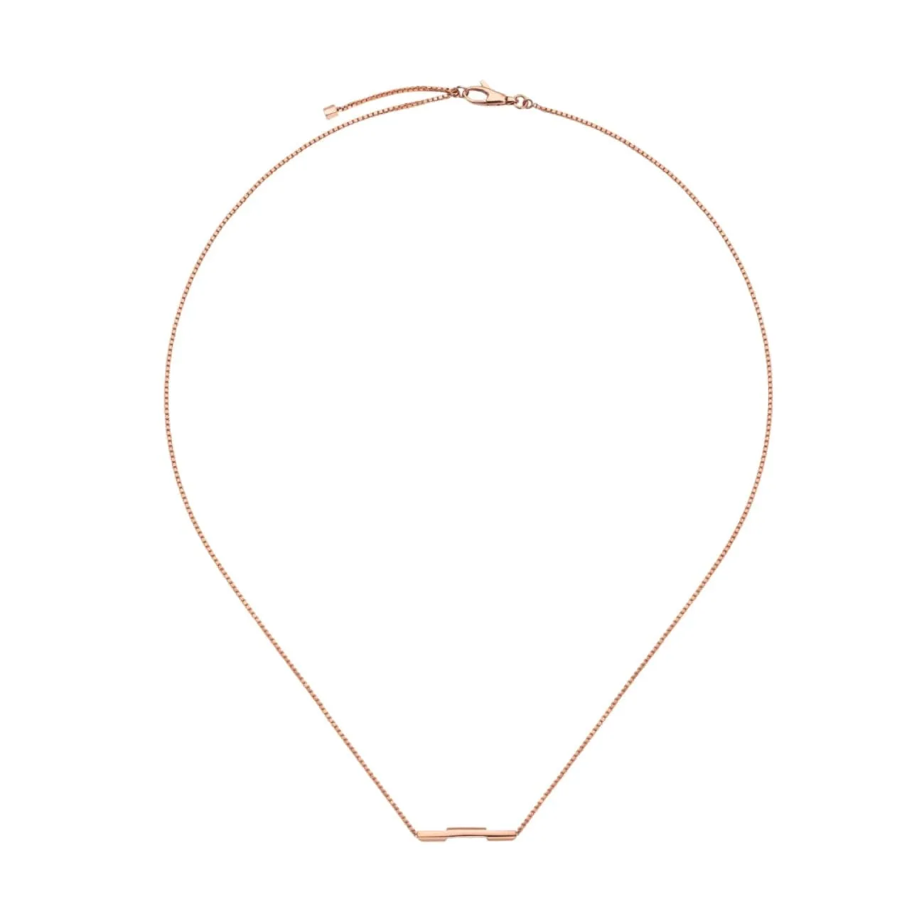 Link To Love 18K Rose Gold Necklace