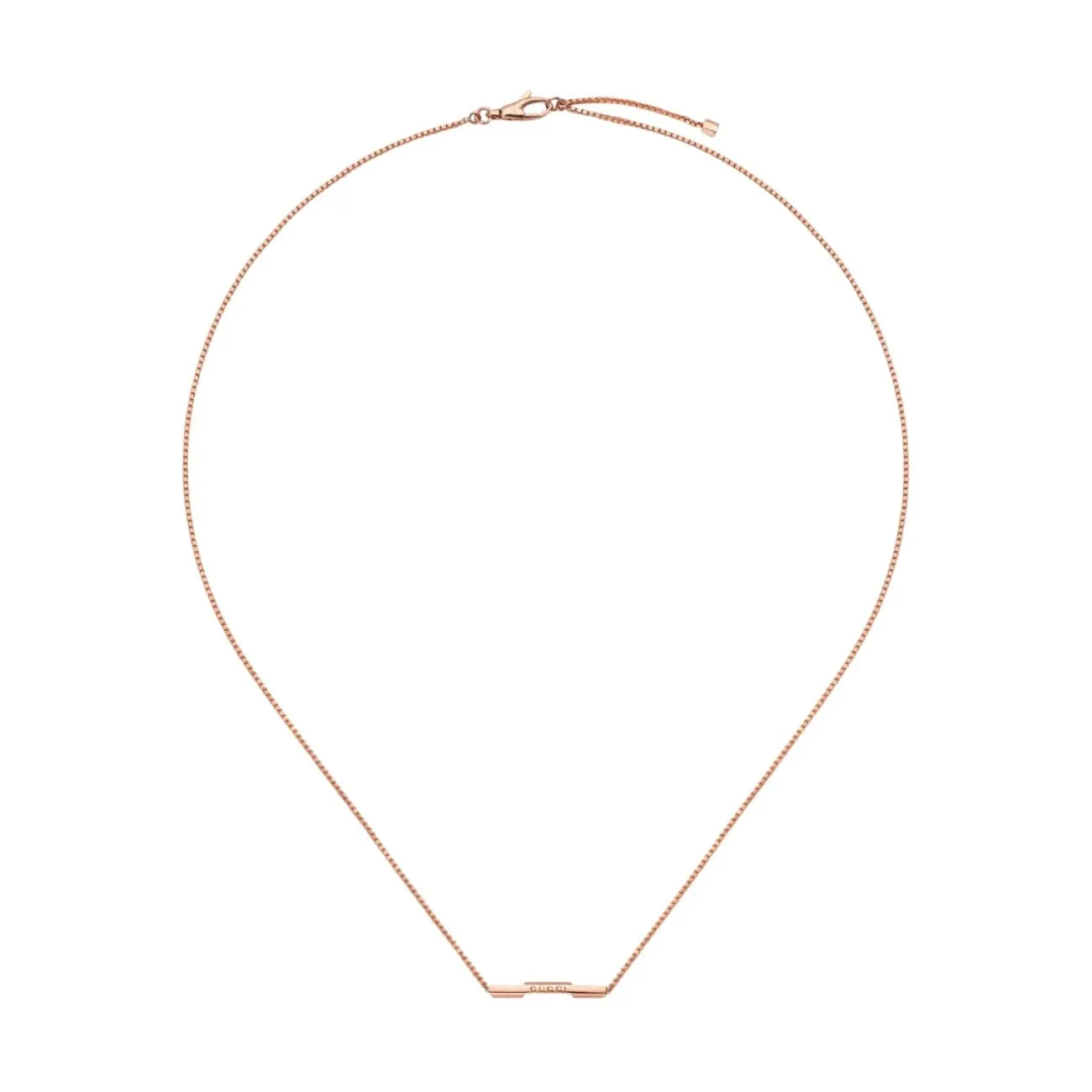 Link To Love 18K Rose Gold Necklace