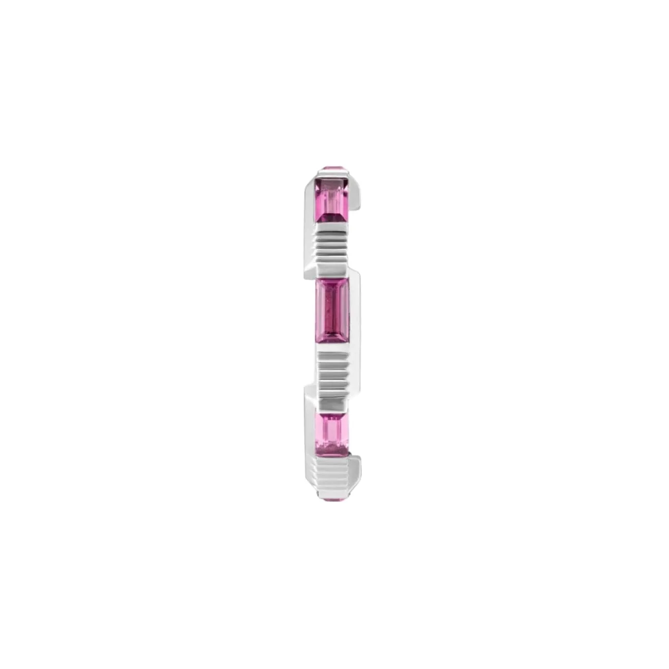 Link To Love 18K White Gold Rubellite Ring