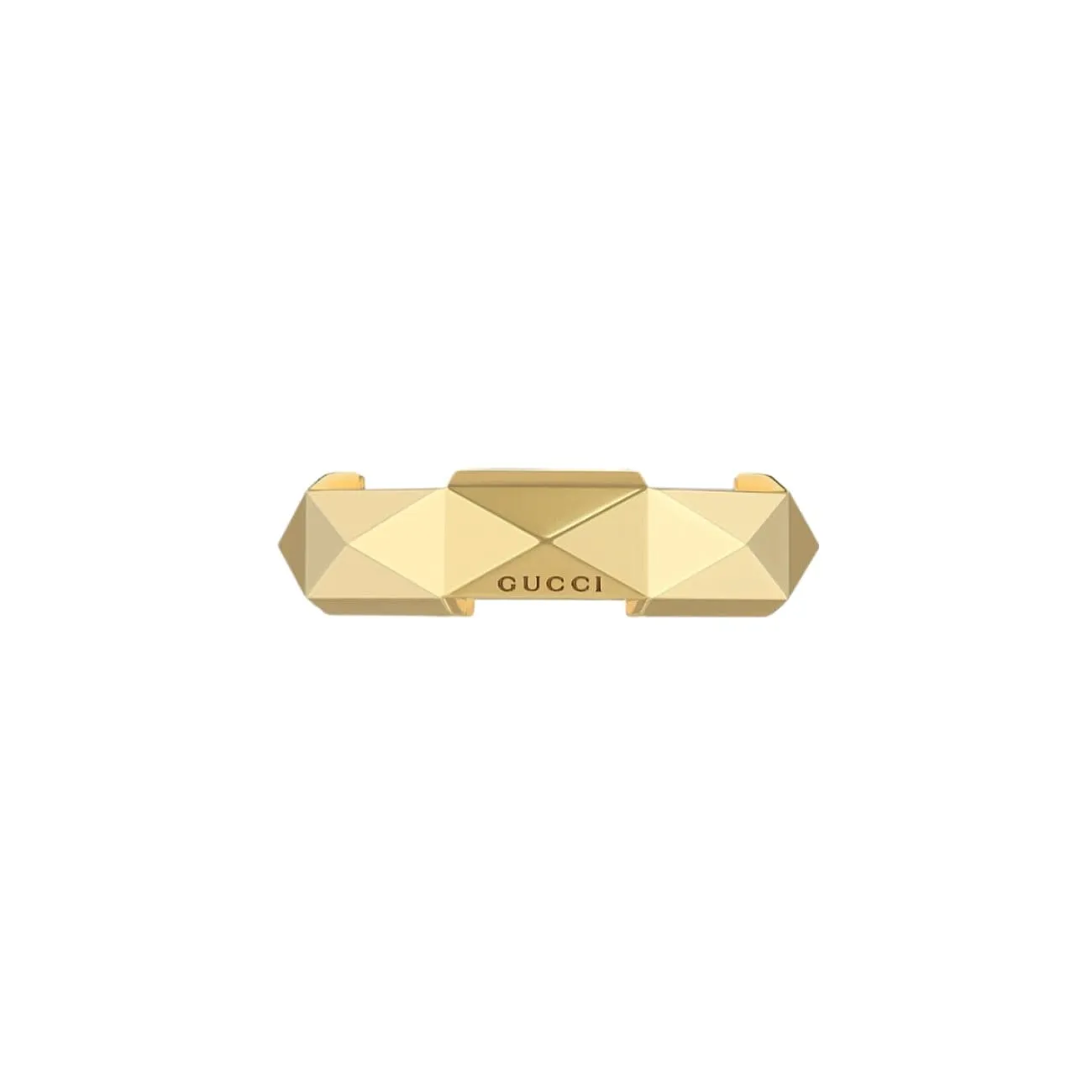 Link To Love 18K Yellow Gold Studded Ring