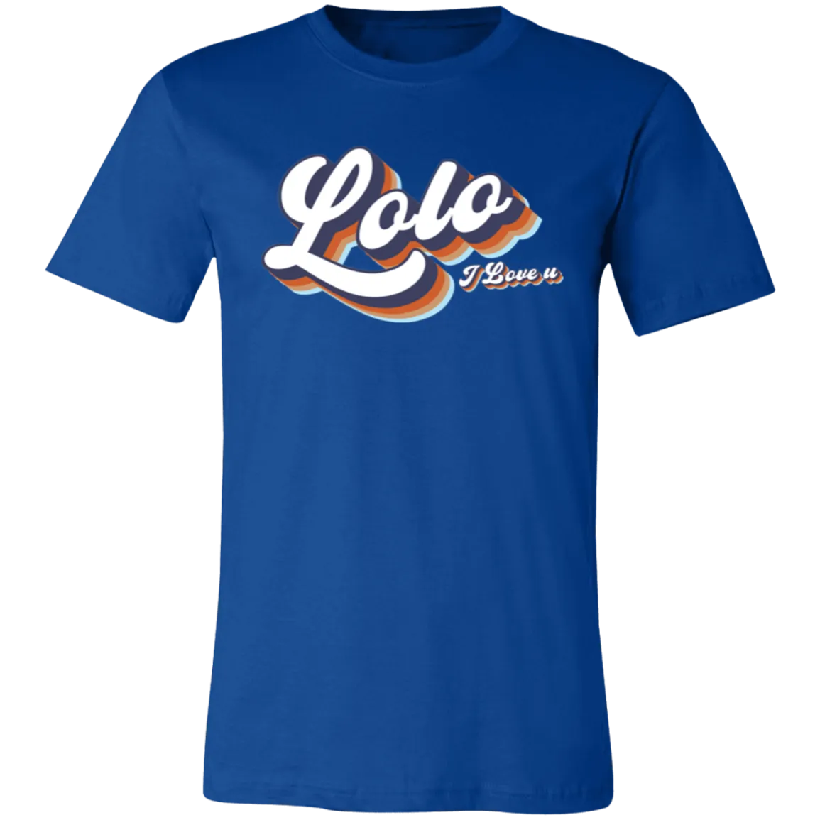 Lolo I Love U Unisex Jersey T-Shirt