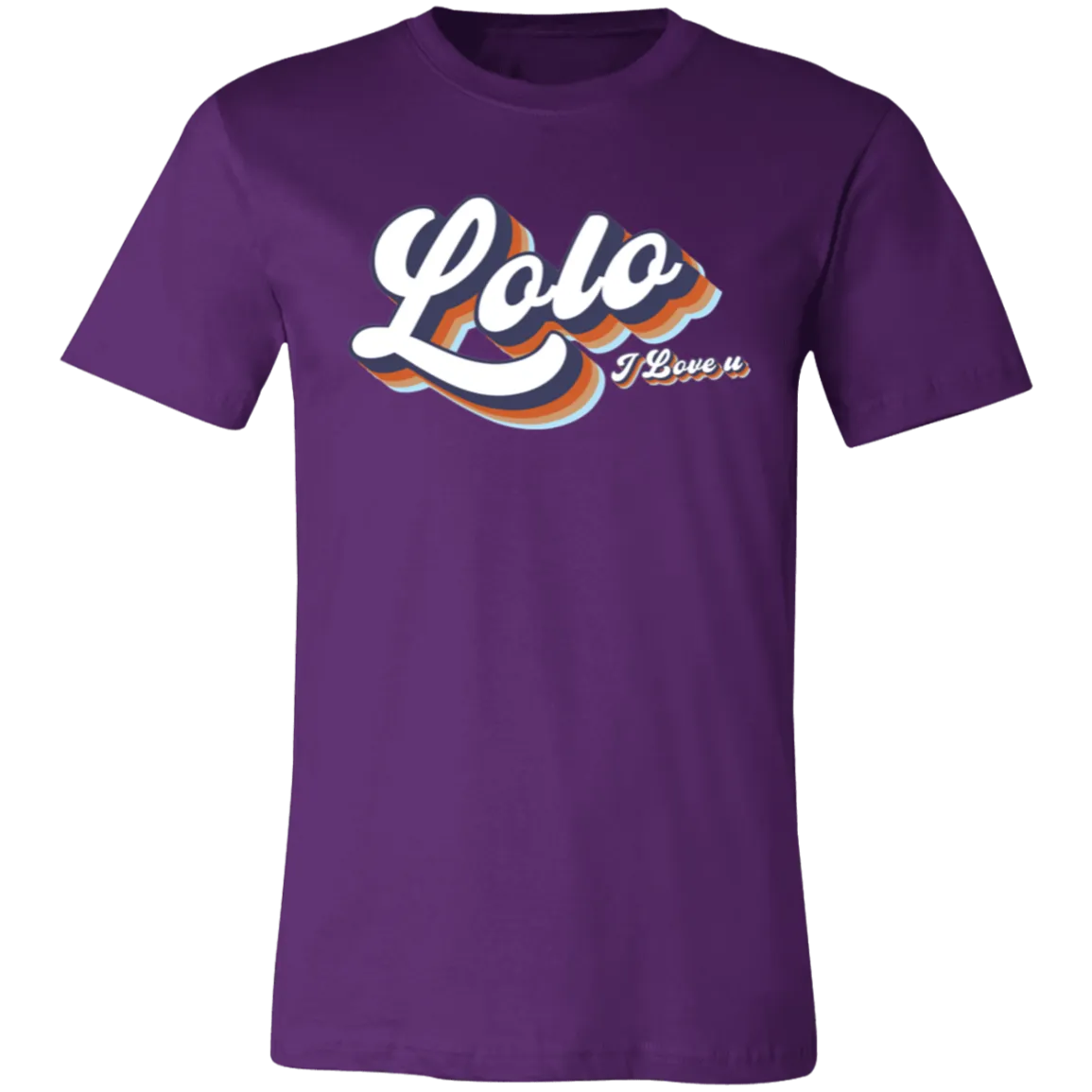 Lolo I Love U Unisex Jersey T-Shirt