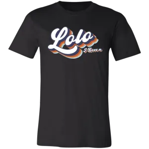 Lolo I Love U Unisex Jersey T-Shirt