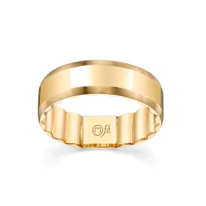 M-Fit 417 Yellow Gold Wedding Band