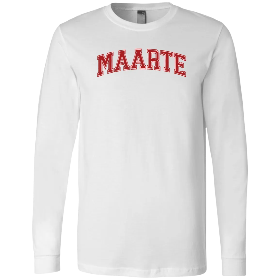 Maarte University Unisex Jersey Long Sleeve T-Shirt